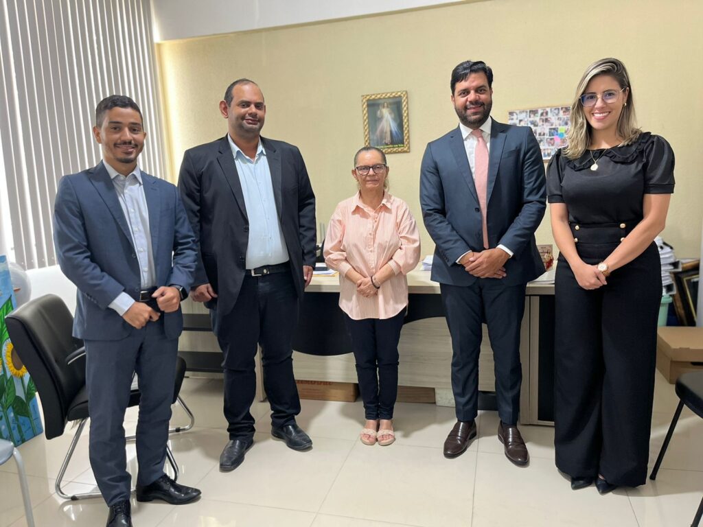 Presidência da OAB Feira se reúne com prefeita Tânia Yoshida, de Conceição do Jacuípe