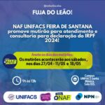UNIFACS Feira de Santana oferece serviço gratuito de declaração de Imposto de Renda Pessoa Física e MEI
