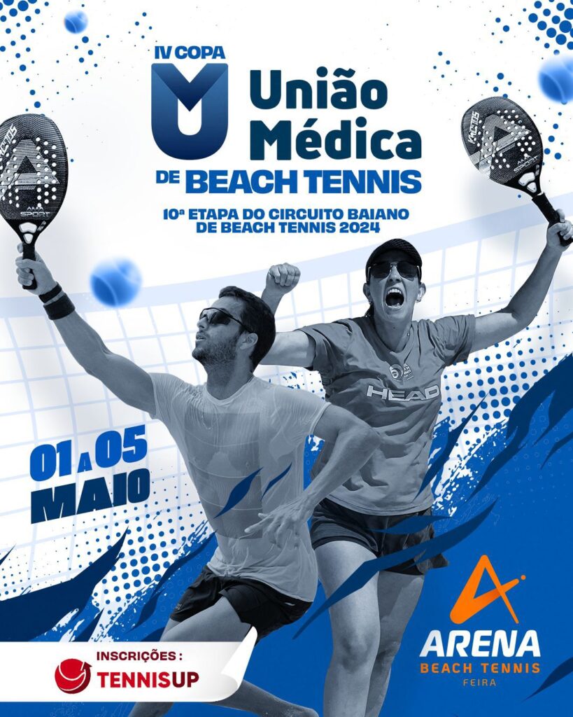 Feira de Santana se Prepara para Receber a IV Copa União Médica de Beach Tennis
