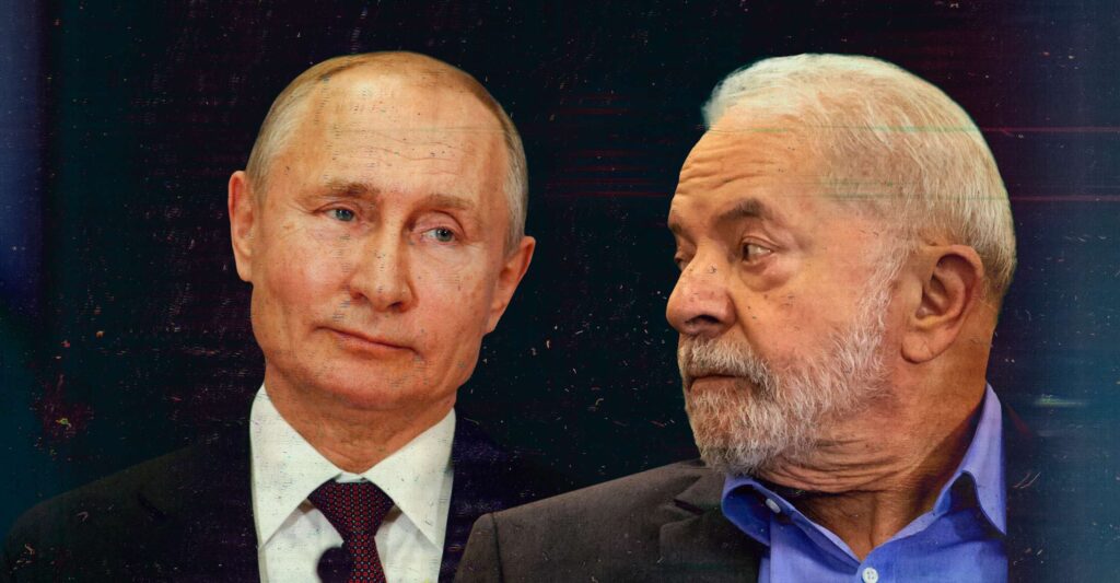 Fôlego de Putin vem do Brasil, afirma Estadão