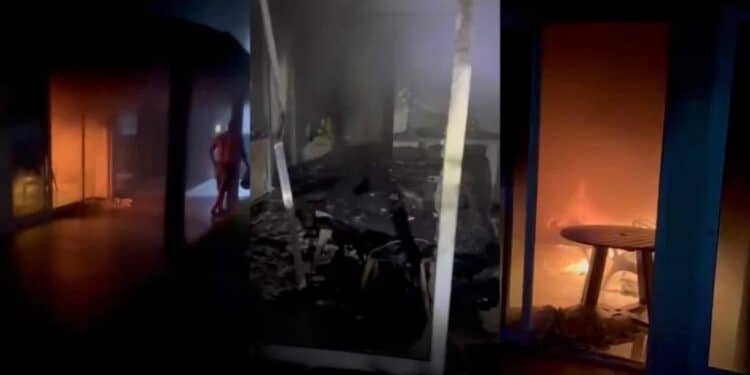 Incêndio na casa de novo presidente do União Brasil foi criminoso, diz perícia