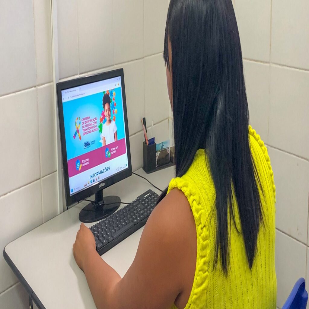 Feira foi a primeira cidade da Bahia a emitir carteira virtual de identificação para autistas