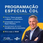 Feira Super Comercio: Palestrante, Erik Penna convida empresários para o evento que acontece nesta quinta (16)