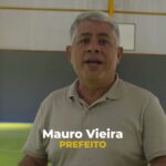 Prefeito Mauro Vieira faz entrega de nova quadra esportiva no povoado de Areia em Anguera