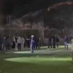 VÍDEO: grupo pró-palestina e pessoas contra o protesto entram em confronto em universidade dos EUA; VEJA
