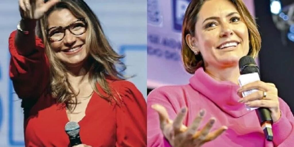 Michelle e Janja: pesquisa mostra quem tem mais prestígio no eleitorado