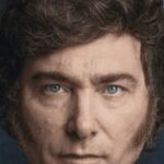 Revista Time estampa capa com Javier Milei em destaque