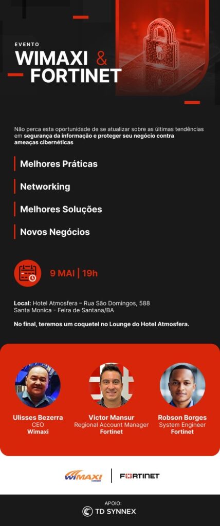 Feira sedia evento sobre segurança da informação