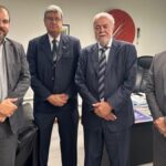 Prefeito Colbert Filho é recebido pelo presidente do TCM