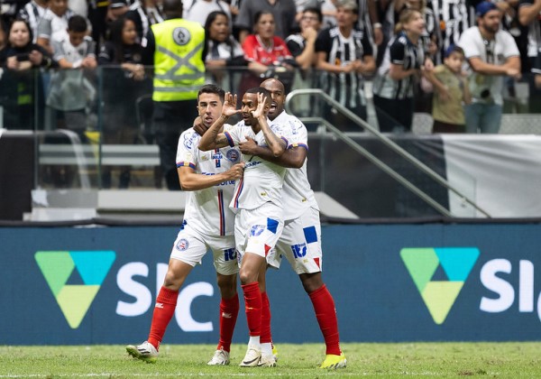 Bahia arranca empate com Atlético-MG e se mantém na vice-liderança da Série A