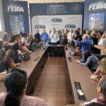 Professores municipais buscam apoio do prefeito para pagamento dos Precatórios do FUNDEF