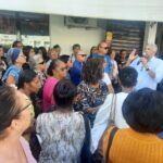 “O SINDESP, sim, nos representa”, dizem professores em ato por antecipação dos precatórios