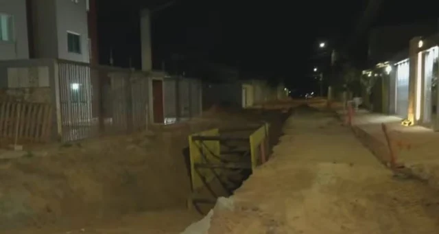 Trabalhadores são soterrados em obra de drenagem em Vitória da Conquista
