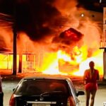 Insegurança: Bandidos incendeiam ônibus e Prefeitura suspende transporte público na noite de sexta