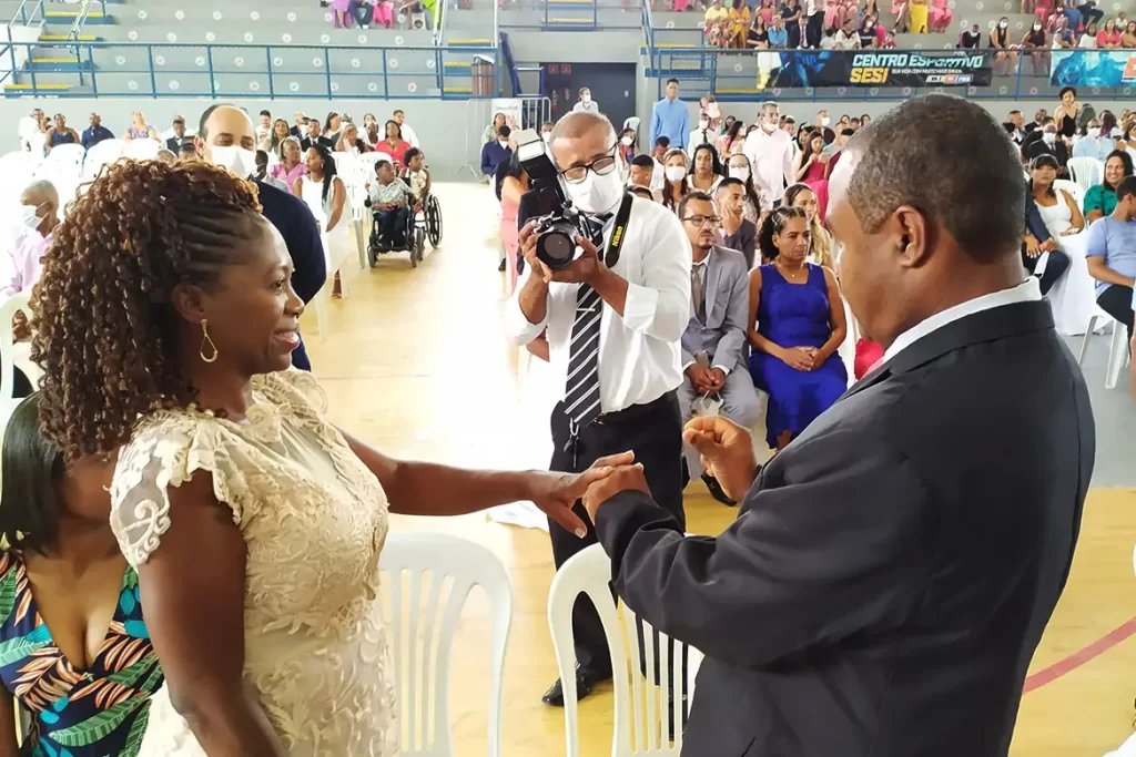 Casamento Coletivo com inscrições abertas até sexta-feira