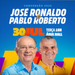 José Ronaldo oficializa candidatura com apoio de 12 partidos