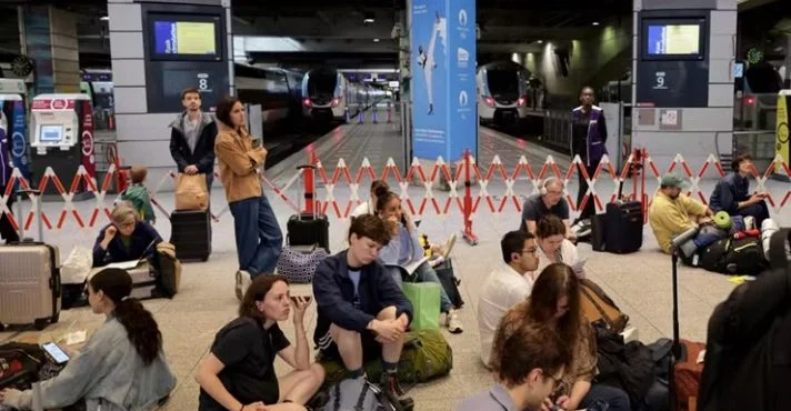 Olimpíada: ataques coordenados paralisam trens da França