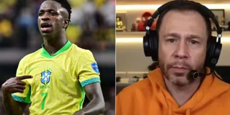Polêmica: Vini Jr. se pronuncia e rebate críticas de Tiago Leifert nas redes sociais; VEJA