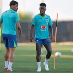 Seleção treina para enfrentar o Uruguai em busca de vaga na semifinal da Copa América