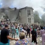Rússia bombardeia hospital infantil na Ucrânia
