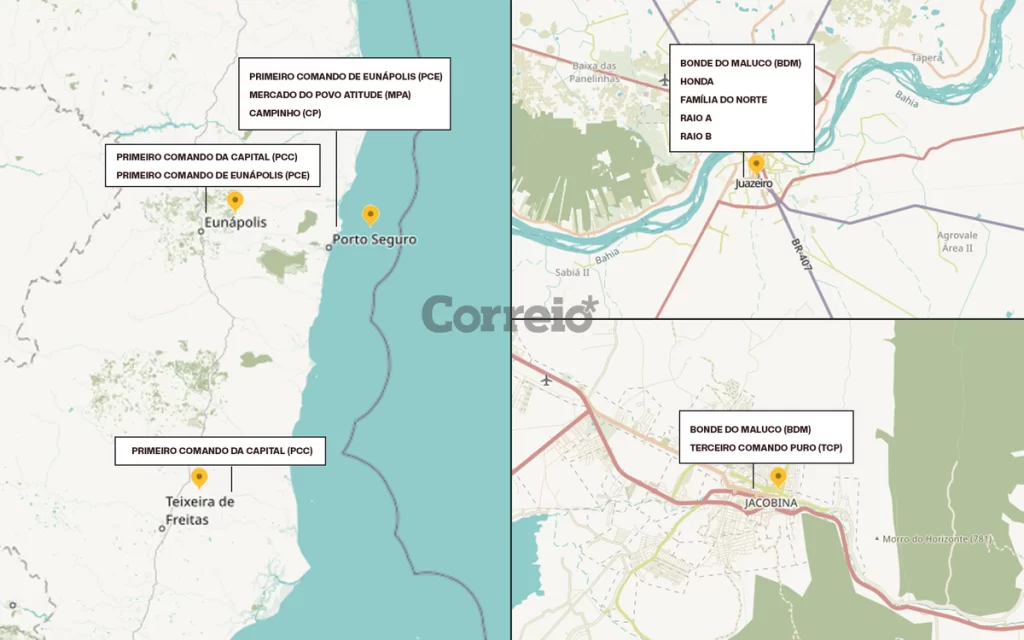 PCC transforma litoral da Bahia em rota estratégica para escoar drogas