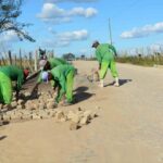 Prefeitura realiza calçamento de estrada no povoado de Morrinhos, em Jaguara