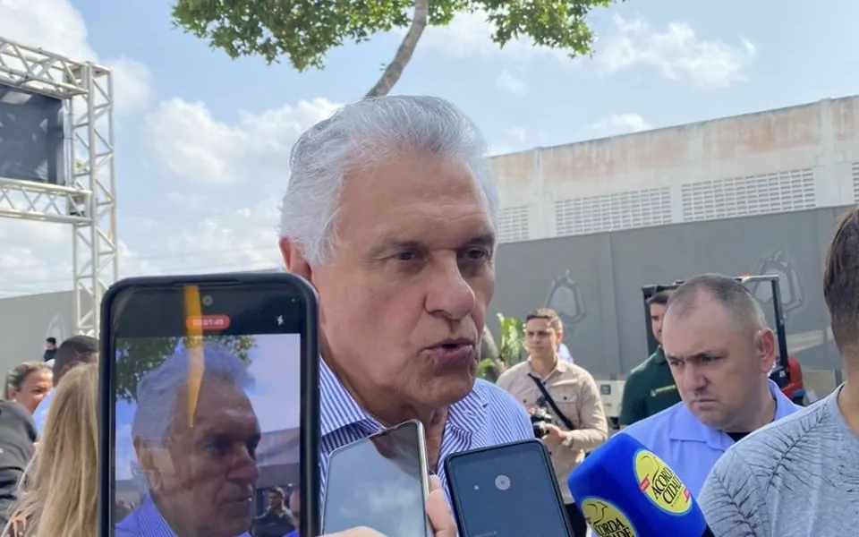 Governador de Goiás critica segurança pública da Bahia durante evento agrícola