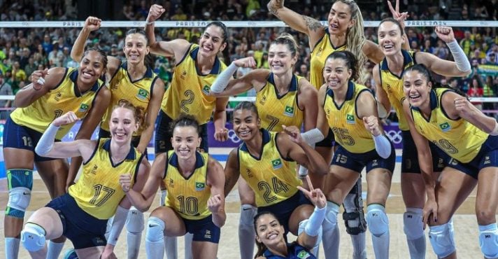 Brasil vence Turquia e conquista o bronze no vôlei