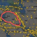 Companhias aéreas mudam rotas, com medo de conflitos no Oriente Médio