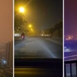 Fumaça de incêndios cobre céu de SP e antecipa o anoitecer