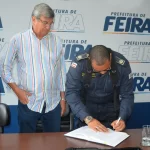 Prefeito empossa comandante e subcomandante da Guarda Municipal de Feira de Santana