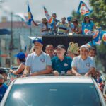 Grande apoio popular marca carreata de José Ronaldo neste domingo
