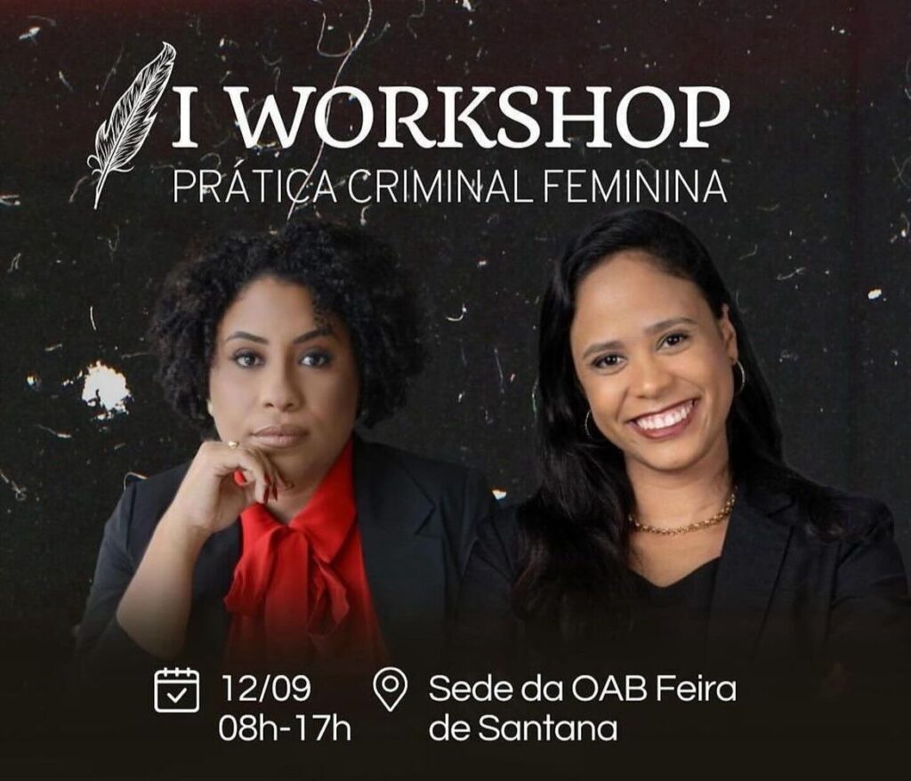 OAB Feira realiza workshop em prática criminal feminina e aula de Crossfit gratuita para as advogadas nesta semana