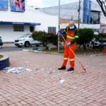 SESP intensifica limpeza em Feira de Santana após eleições