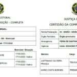 Nova direção do União Brasil de Feira esclarece sobre contas da gestão anterior, rejeitadas pela Justiça