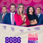 OAB AVANÇA MAIS: Lorena Peixoto é candidata à presidência da OAB Feira; Pedro Mascarenhas Neto é o vice