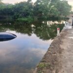 Motorista perde controle de carro e cai em barragem em zona rural de cidade da Bahia
