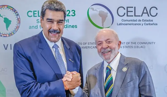 Maduro elogia Lula em meio à crise entre Brasil e Venezuela