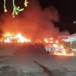 Bandidos queimam 10 ambulâncias no interior de SP; doentes ficam sem transportes