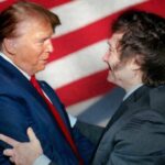 Milei será o primeiro presidente a ser recebido por Trump depois das eleições