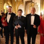 Após a eleição, Trump e Milei se encontram pela primeira vez em evento