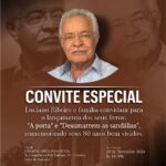 Professor Luciano Ribeiro celebra 80 anos com lançamento de livros e homenagem à sua trajetória