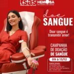 ISAS e Hemoba promovem campanha de doação de sangue