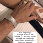 ‘A cirurgia da minha mãe terminou e tá tudo bem com ela’, diz filho de Preta Gil sobre nova operação para retirada de tumores