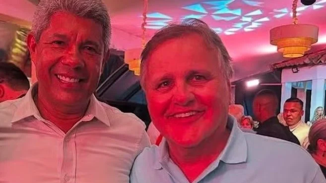 Geddel reaparece em confraternização e declara lealdade a Jerônimo