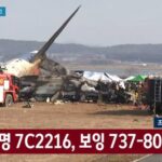 Acidente com avião na Coreia do Sul tem apenas 2 sobreviventes