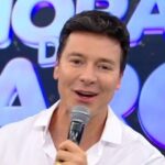 ‘Muitos sonhos realizados’: Rodrigo Faro chora em despedida da Record