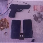 Polícia Militar faz apreensão de simulacro de arma de fogo e drogas no bairro Asa Branca