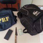 Homem é detido no posto da PRF em Feira de Santana após ameaçar passageira com faca
