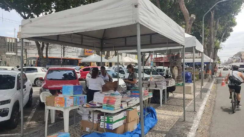 Feira do Livro Usado entra na última semana